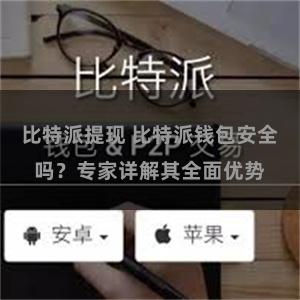 比特派提现 比特派钱包安全吗？专家详解其全面优势