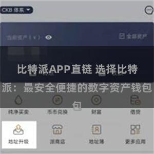 比特派APP直链 选择比特派：最安全便捷的数字资产钱包