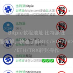 Bitpie教程地址 比特派钱包转账教程详解，快速了解BTC/ETH/TRX转账操作