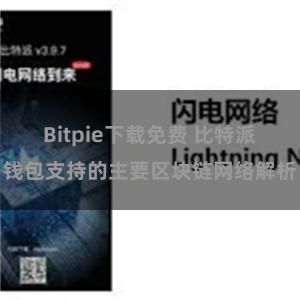 Bitpie下载免费 比特派钱包支持的主要区块链网络解析