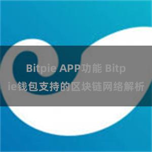 Bitpie APP功能 Bitpie钱包支持的区块链网络解析