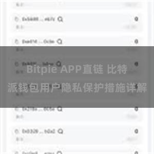 Bitpie APP直链 比特派钱包用户隐私保护措施详解