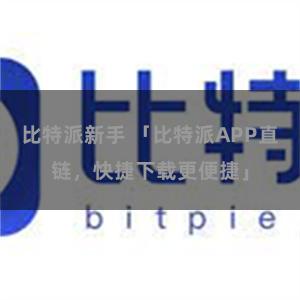 比特派新手 「比特派APP直链，快捷下载更便捷」