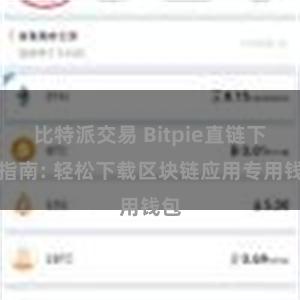 比特派交易 Bitpie直链下载指南: 轻松下载区块链应用专用钱包