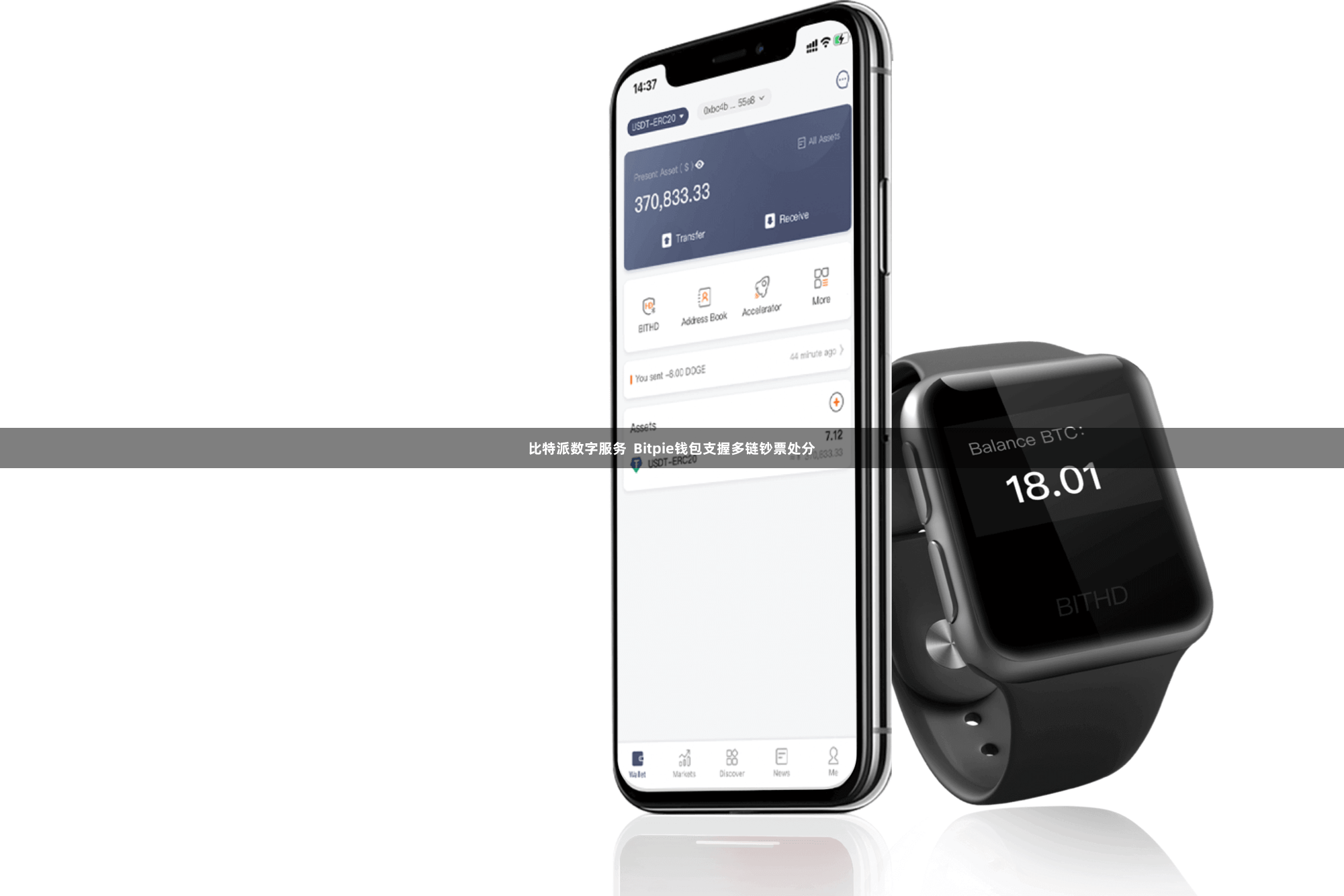 比特派数字服务  Bitpie钱包支握多链钞票处分
